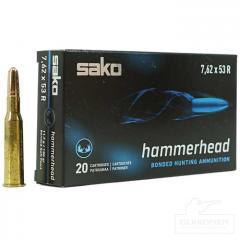 Sako 7,62x53R Hammerhead 11,7g 256A 20kpl/rs