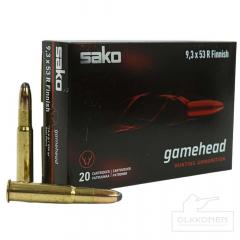 Sako 9,3x53 R Gamehead 16,6 g SP 102D 20kpl