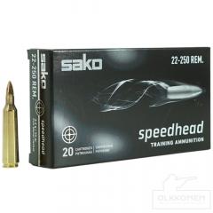 Sako Speedhead 22-250 Rem FMJ 3,2g 105G patruuna 20kpl/rs