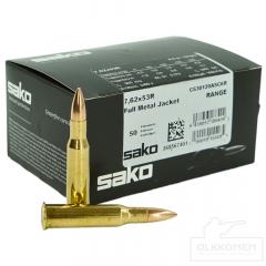 Sako Range 7,62x53 R 8 g patruuna 50 kpl / rs