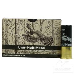 UnA-MultiMetal 12/70 28g haulikoko 7+2 patruuna 10kpl/rs