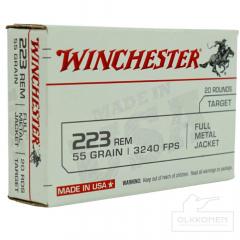 Winchester .223 Rem FMJ 3,6g 20 kpl/rs