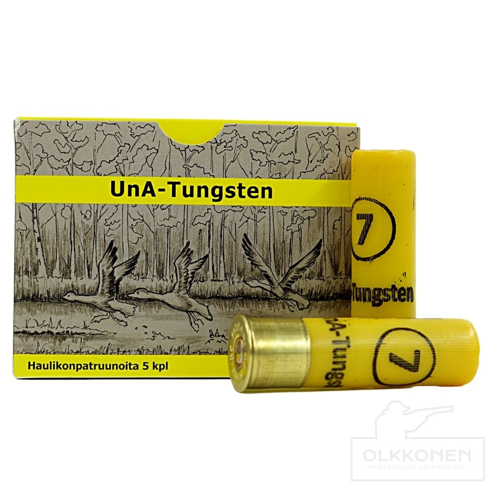 UnA-Tungsten 20/70 24g haulikoko #7 patruuna 5kpl/rs
