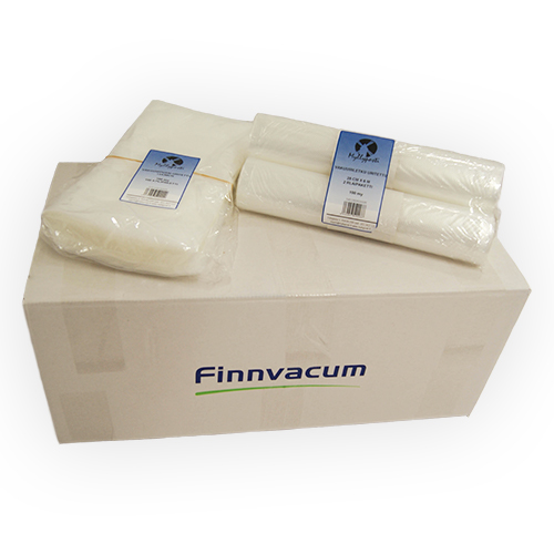 Finnvacum Vakuumipussi 20 x 40 cm uritettu 100 kpl/pkt