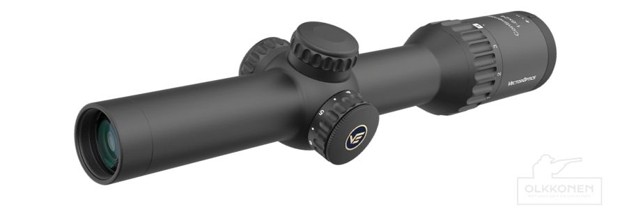 Vector Optics Continental 1-6x24 Fiber HD SFP tähtäinkiikari