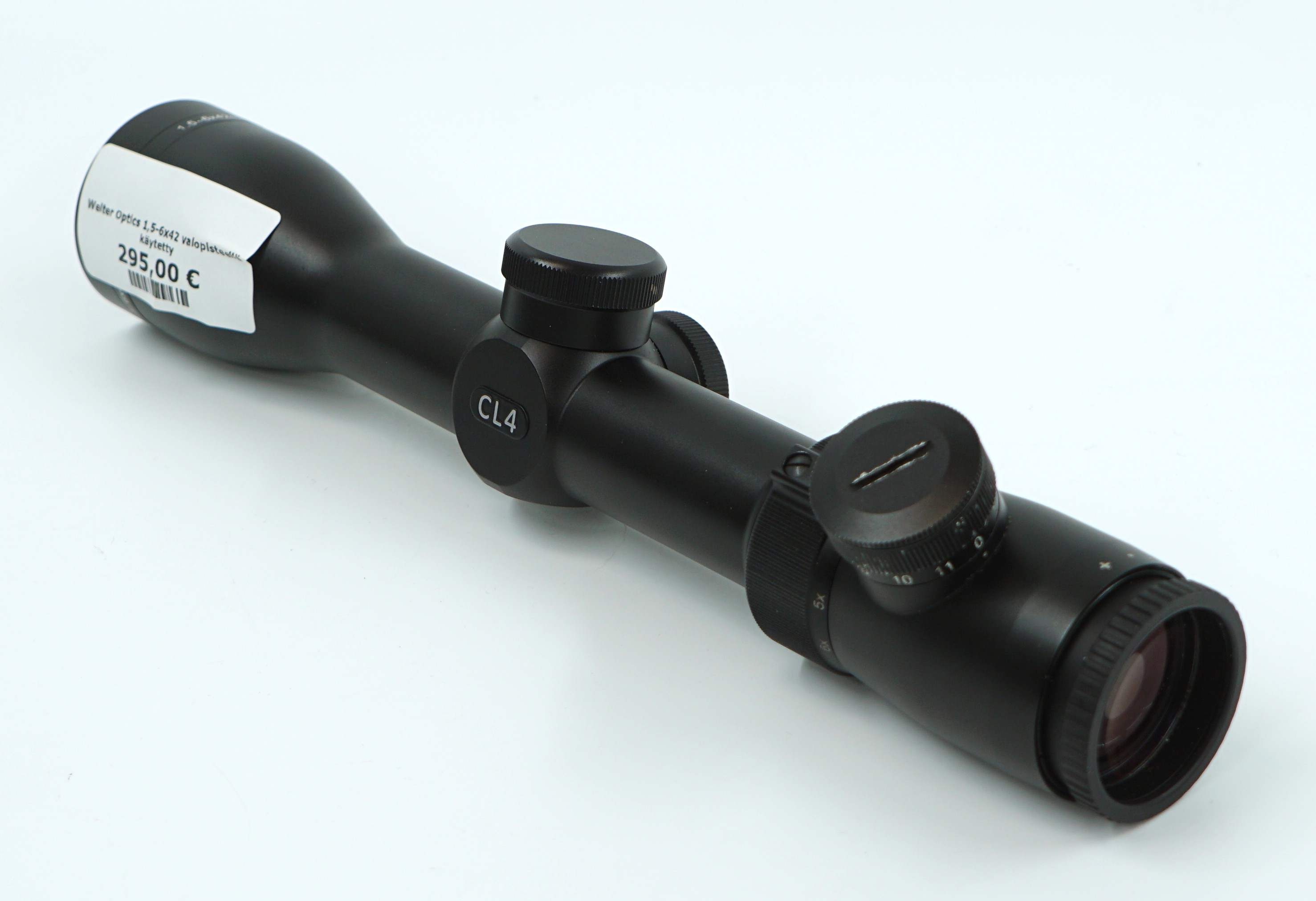 Welter Optics 1,5-6x42 valopisteellä     käytetty